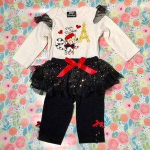 Baby Girl's Outfit 3-6 M